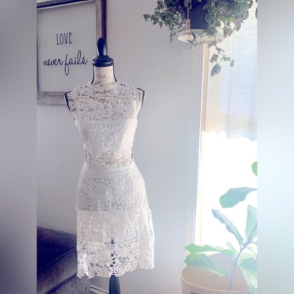 Charlotte Russe white dress - Picture 1 of 4